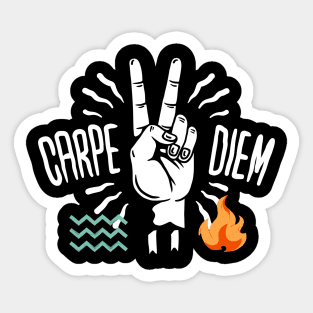 Carpe Diem Sticker